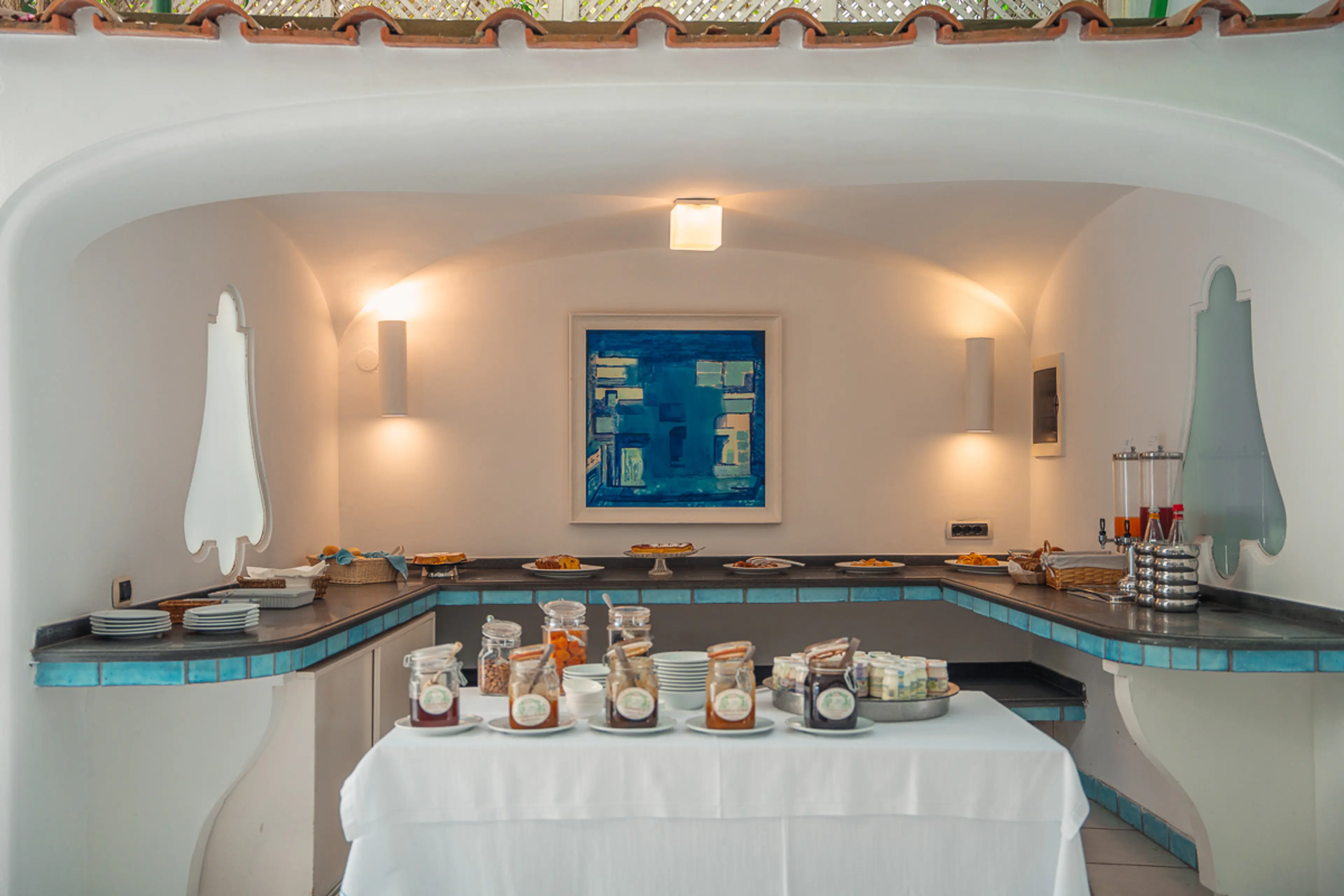 Colazione al patio degli agrumi