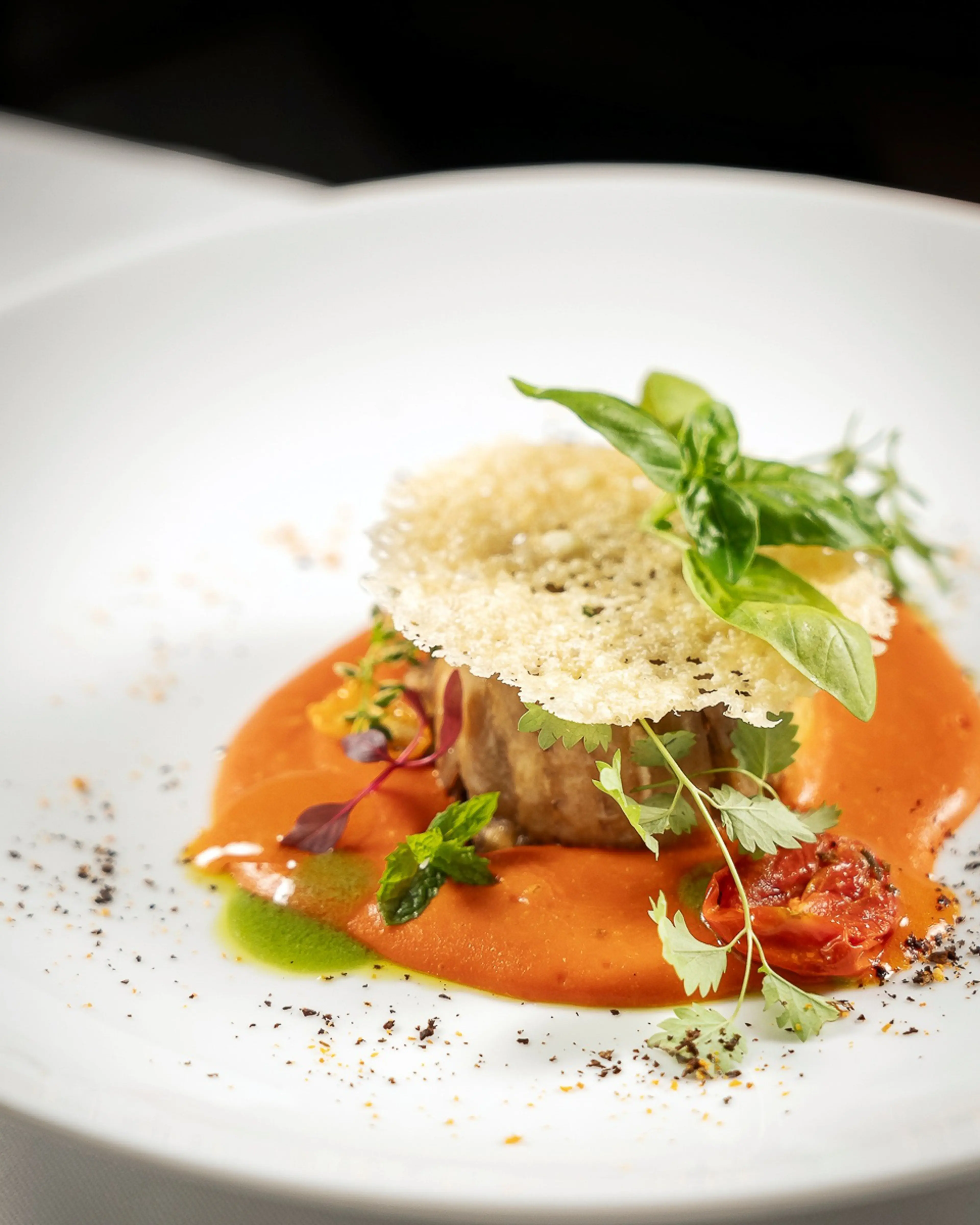 Dish from the L’agave menu in Capri