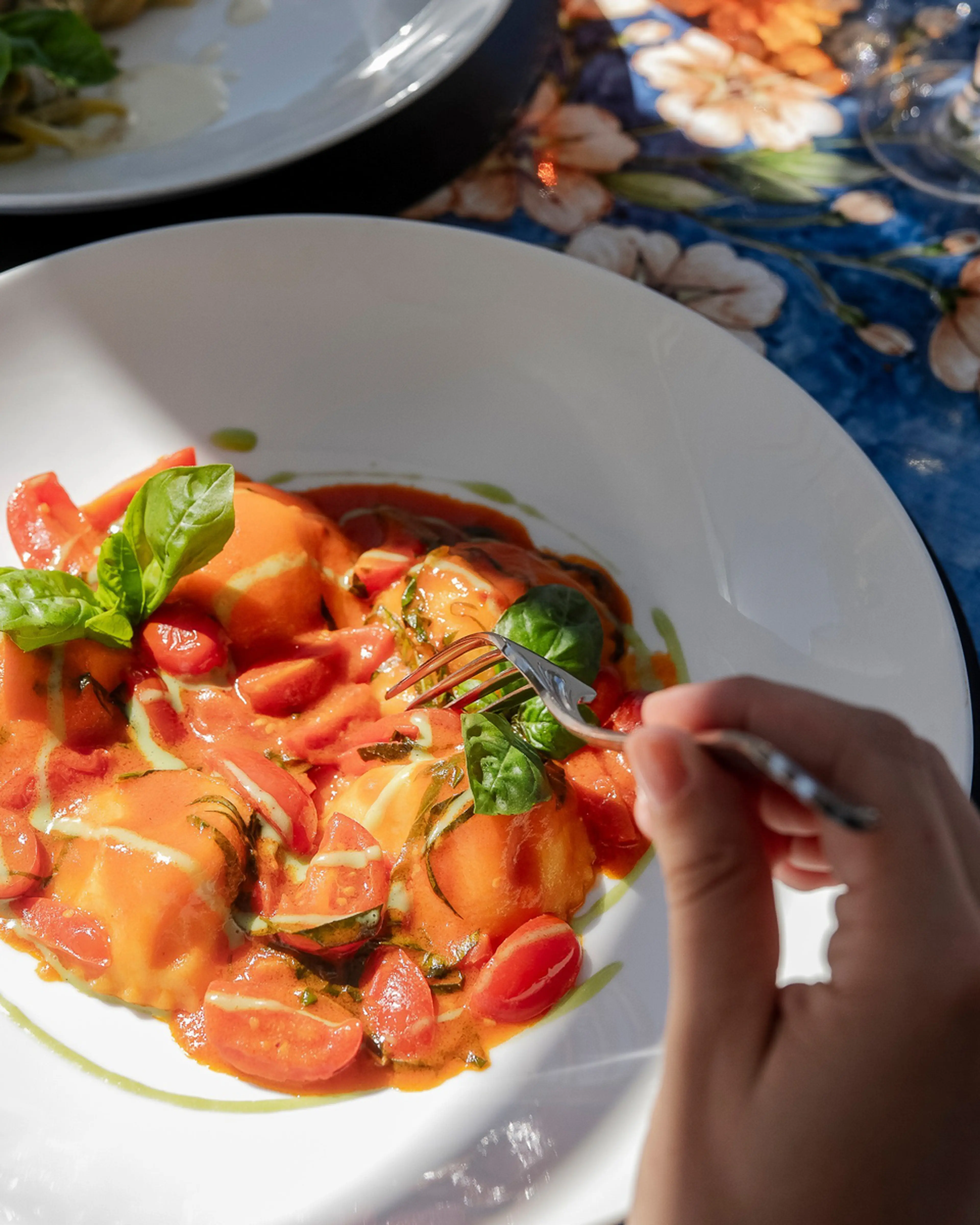 Dish from the L’agave menu in Capri