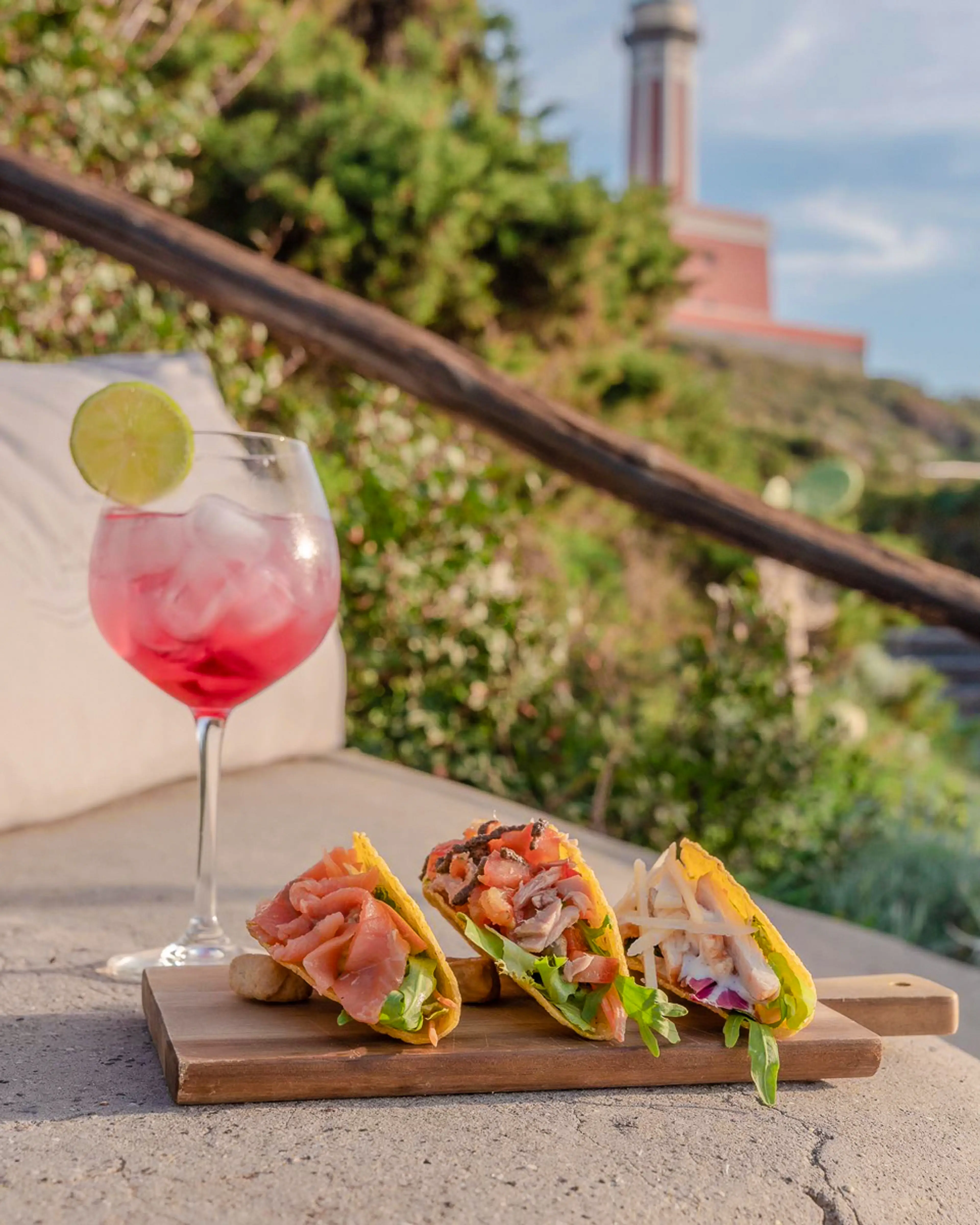 Maliblù Sunset — Cibo e drink