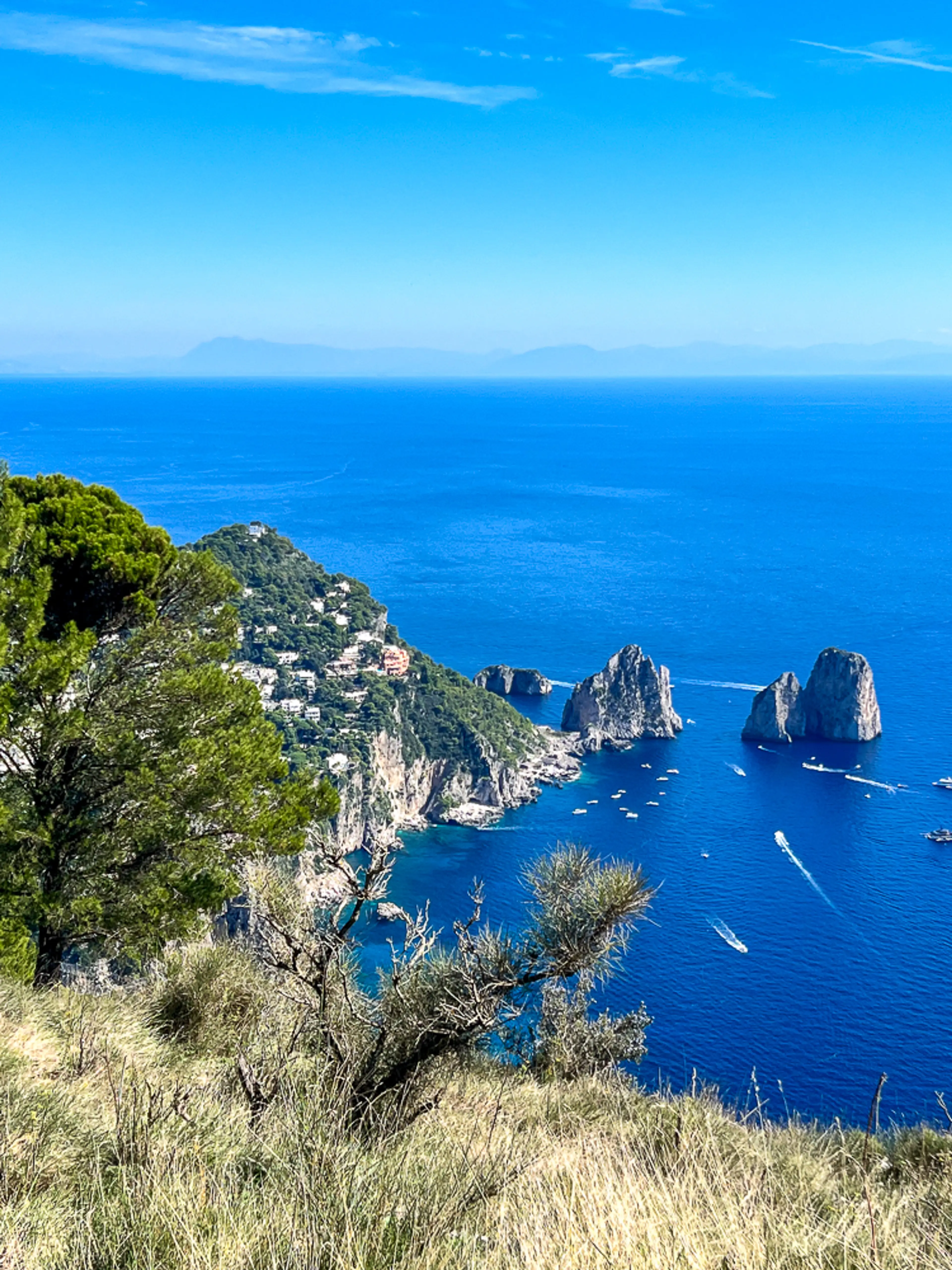 Costa di Capri dal mare