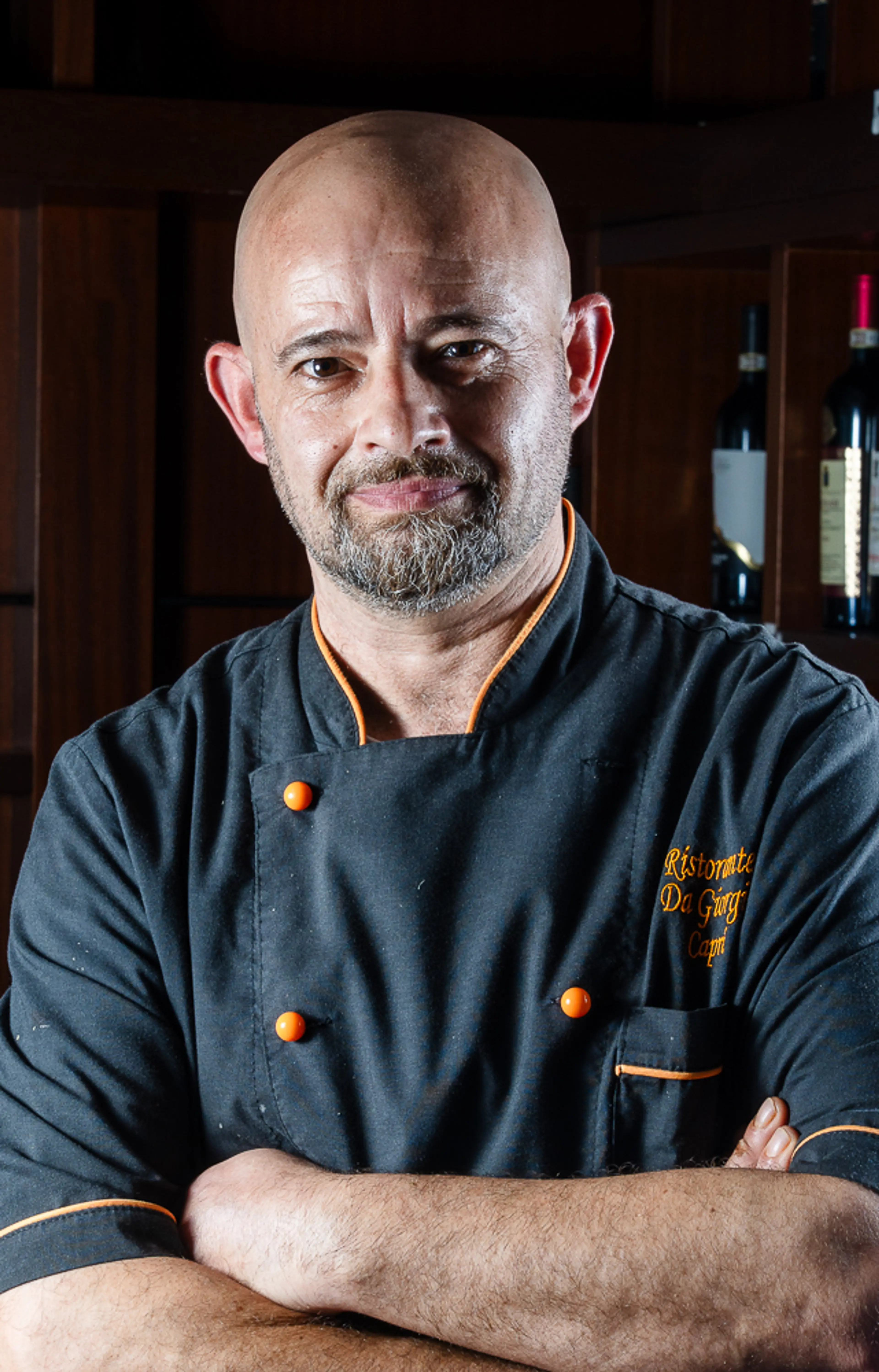 Lo chef del Ristorante Da Giorgio