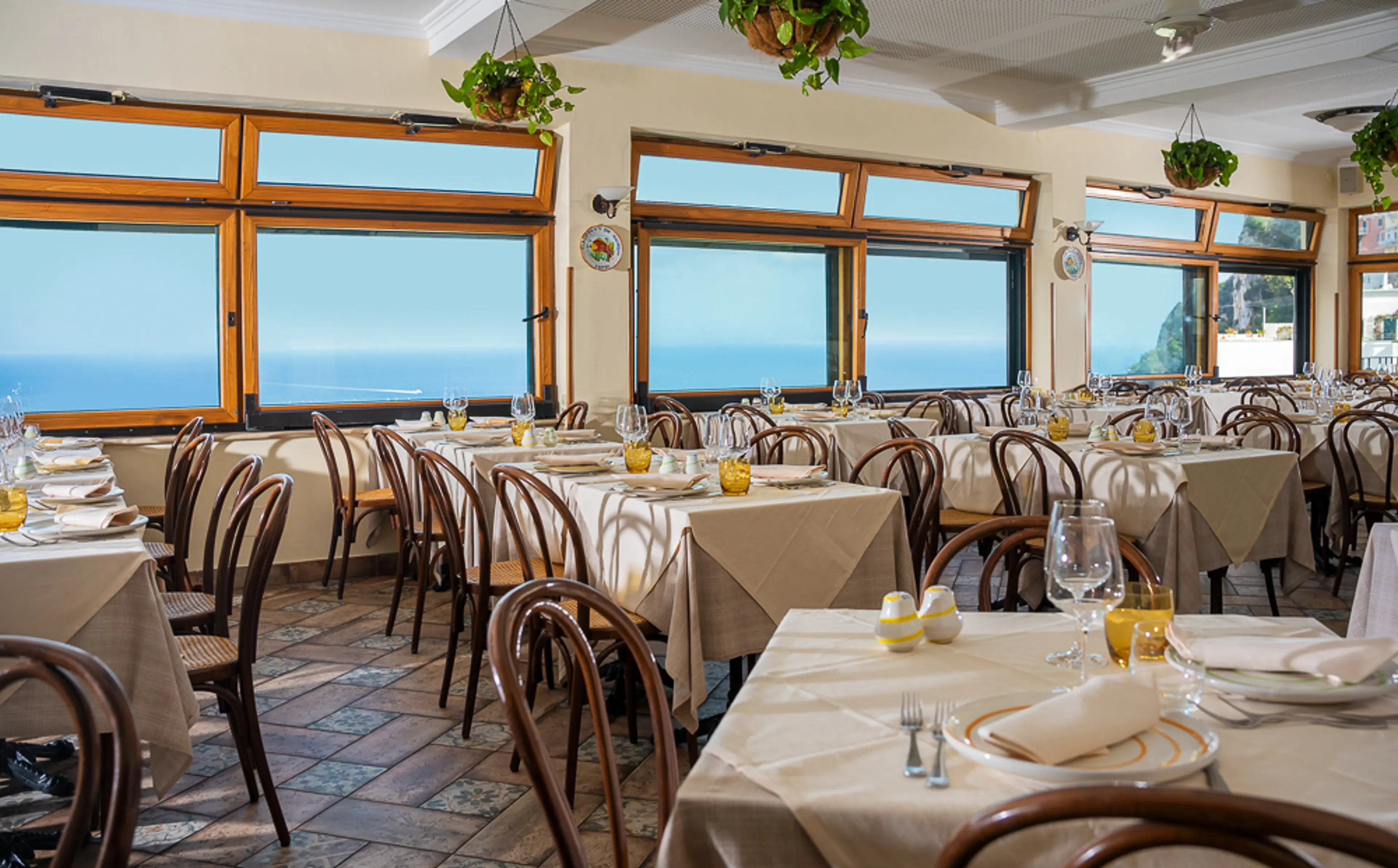 Sala interna del Ristorante Da Giorgio