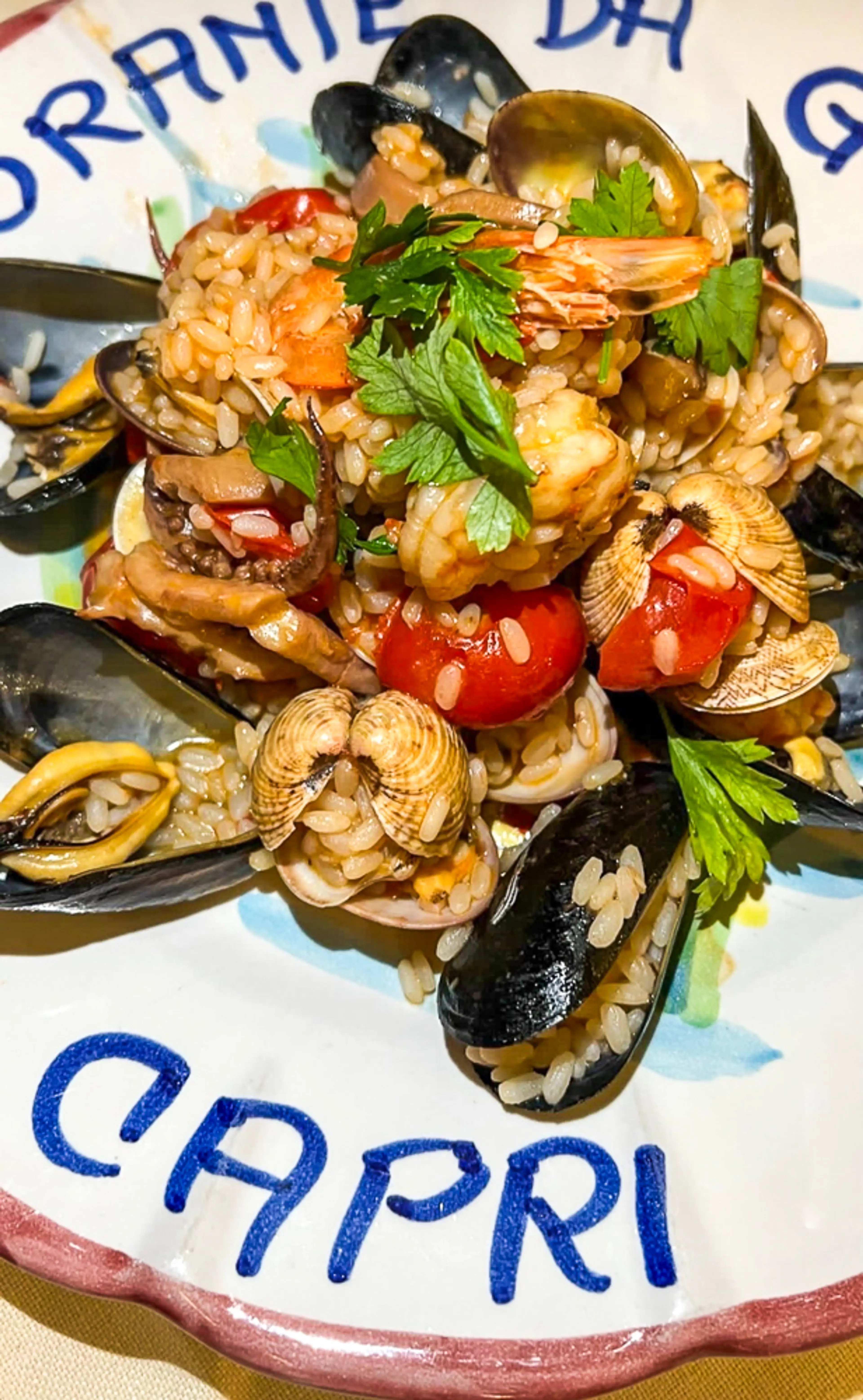 Risotto alla pescatora
