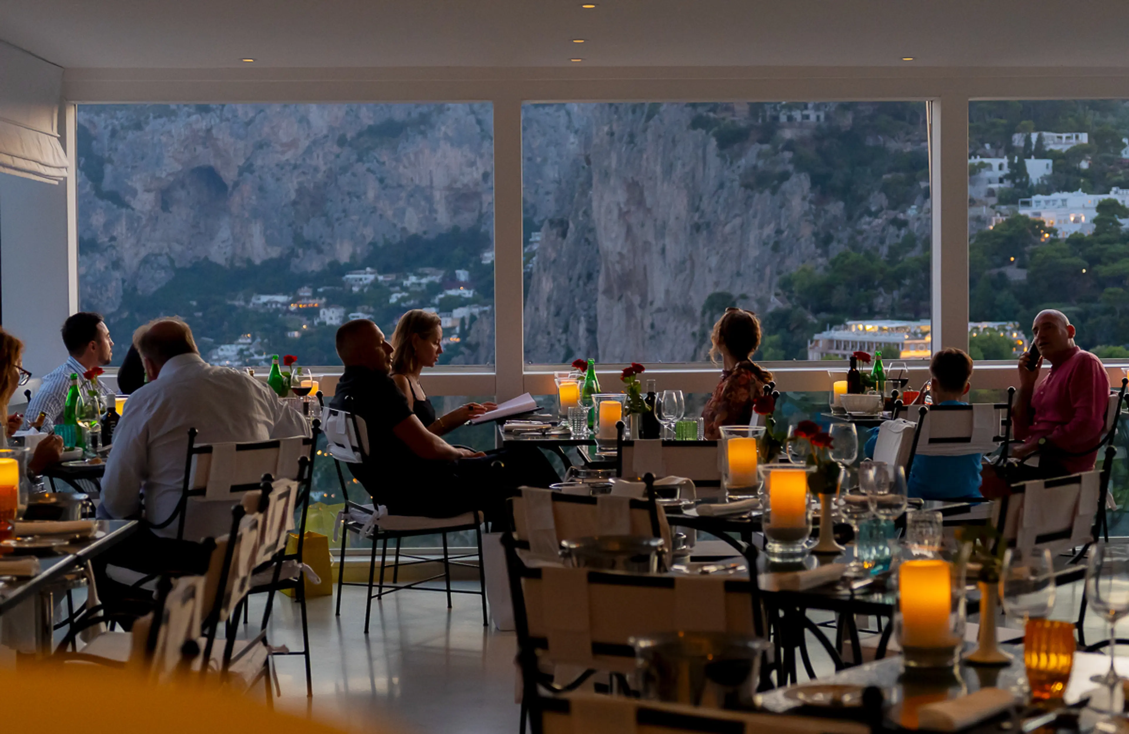 Evening atmosphere at L'Agave