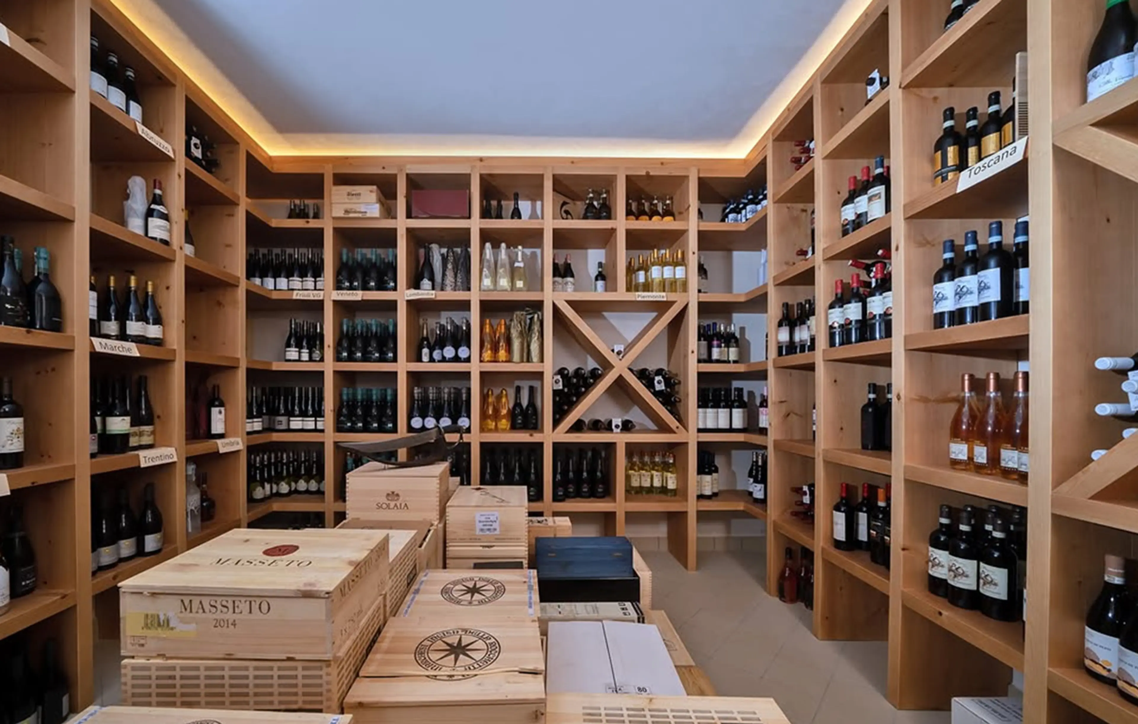 L'Agave wine cellar