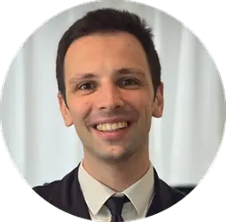 Alessio Gargiulo, hotel front desk at Villa Brunella