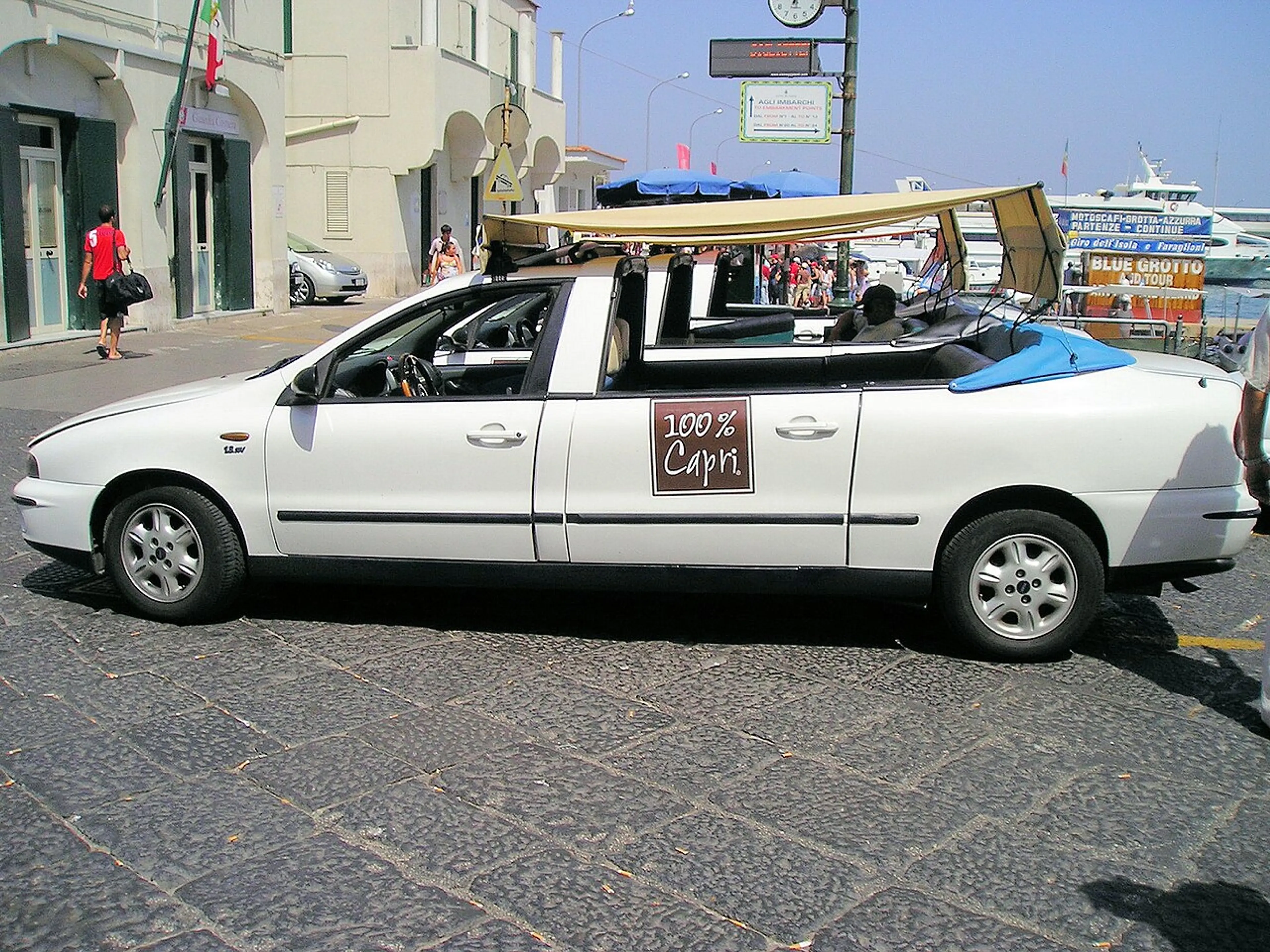 Private taxi in Capri
