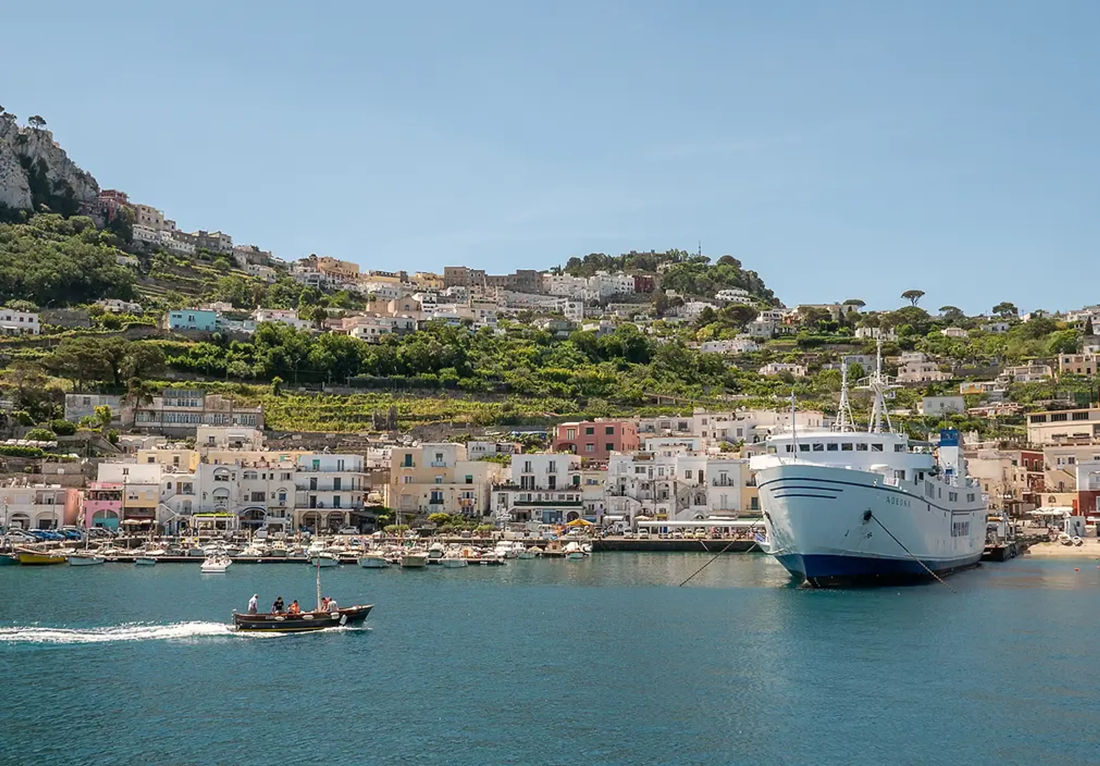 Private transfer from the mainland to Capri