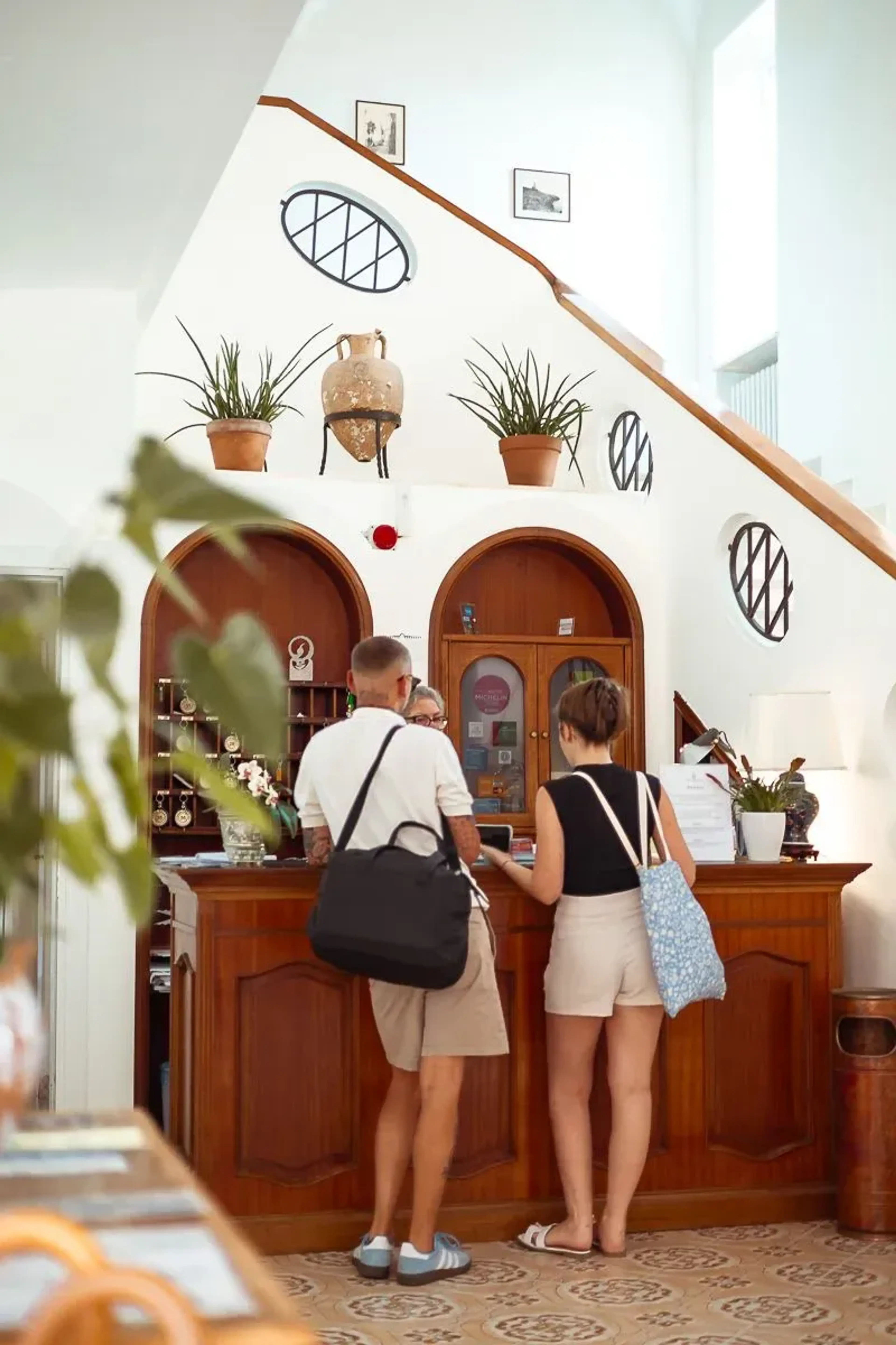 Guests at reception - Villa Sarah Capri