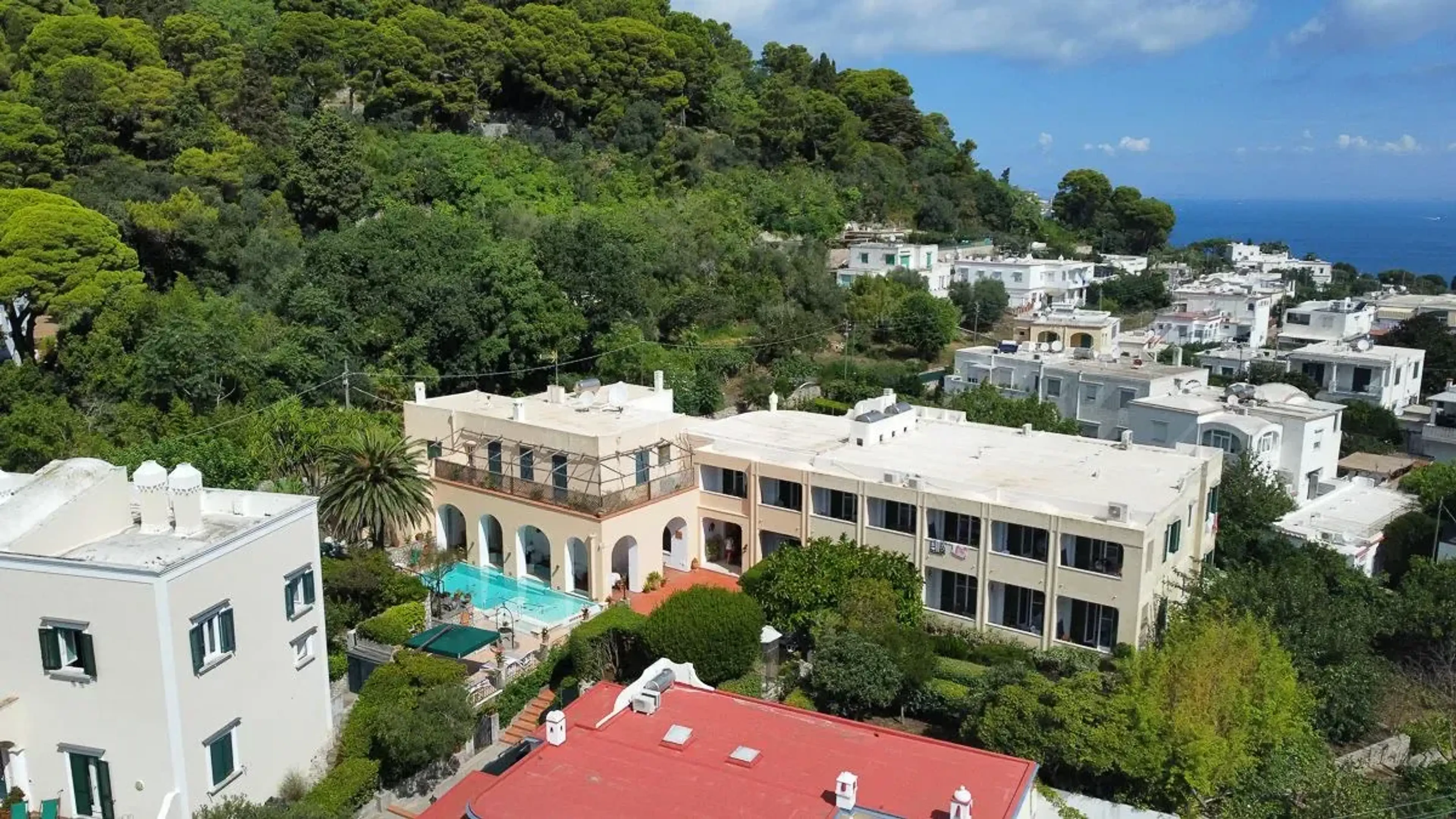 Aerial view of villa - Villa Sarah Capri