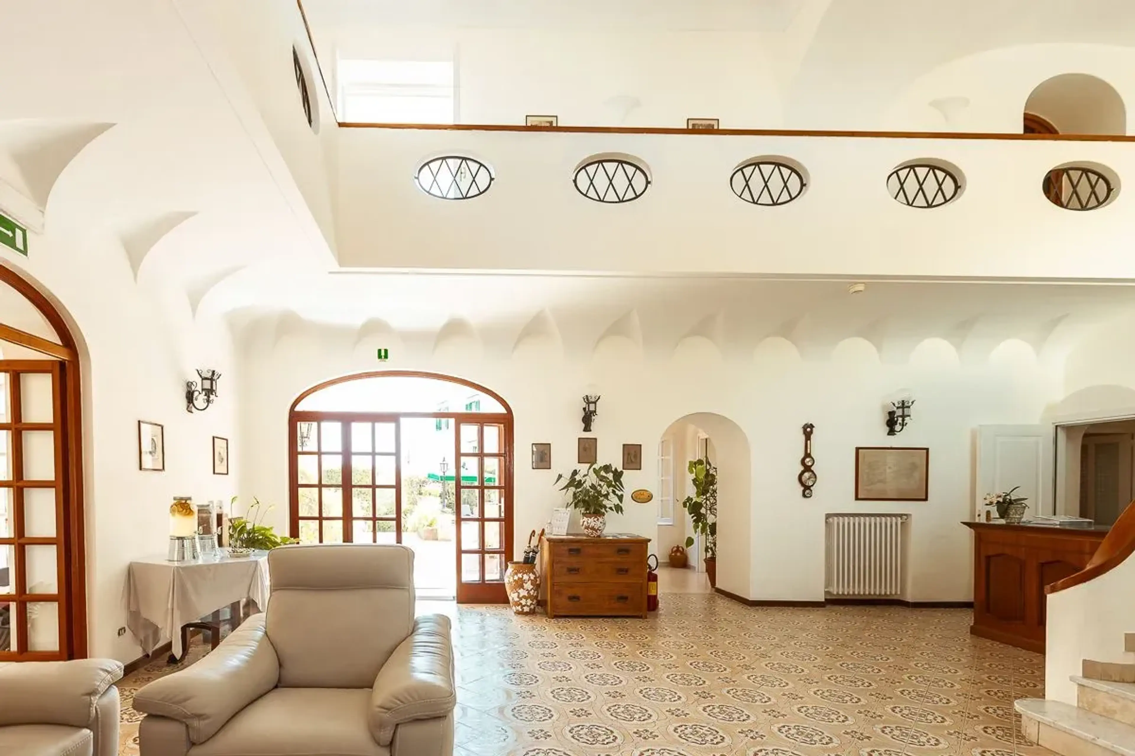 Hall and reception - Villa Sarah Capri