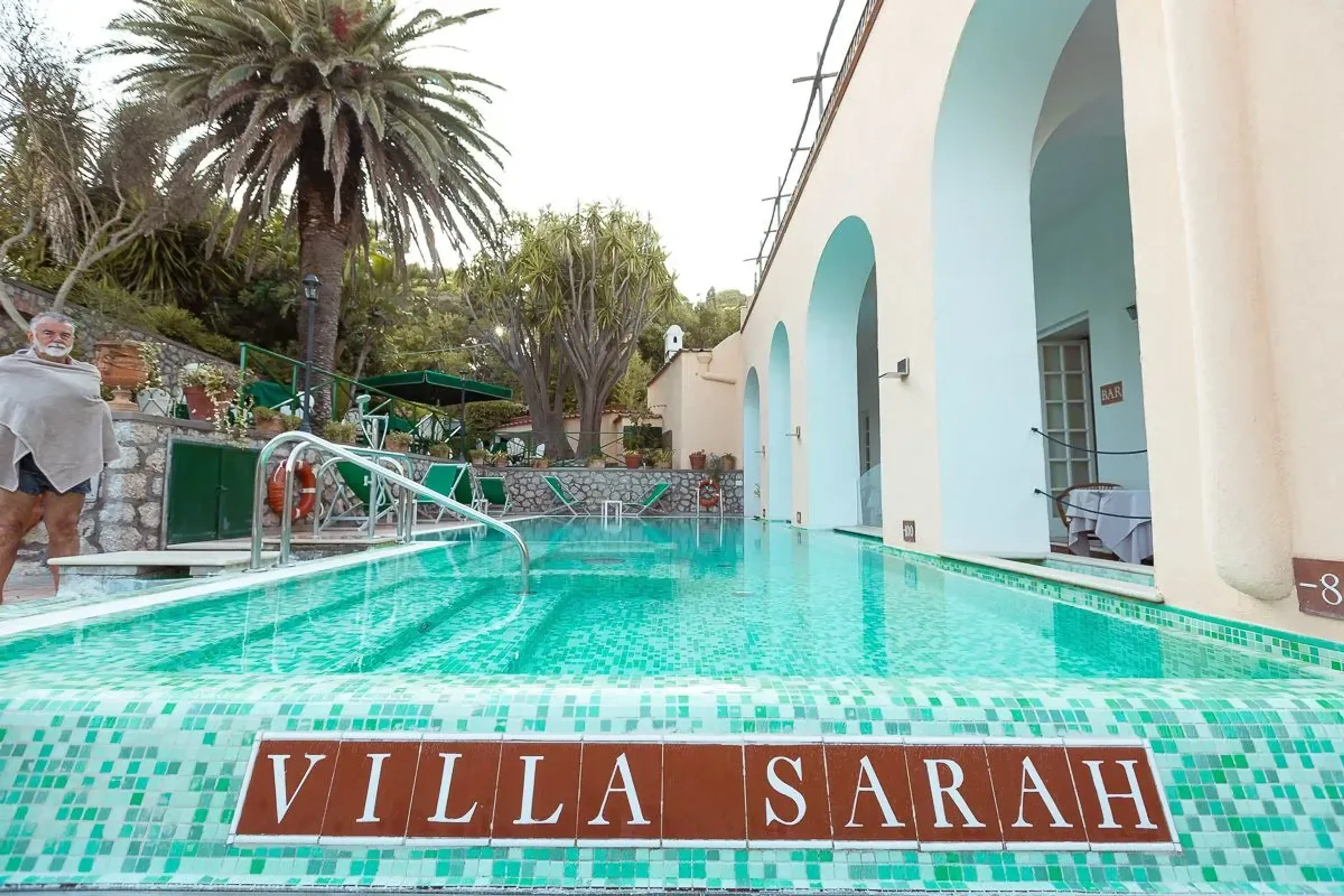 Villa Sarah pool - Villa Sarah Capri