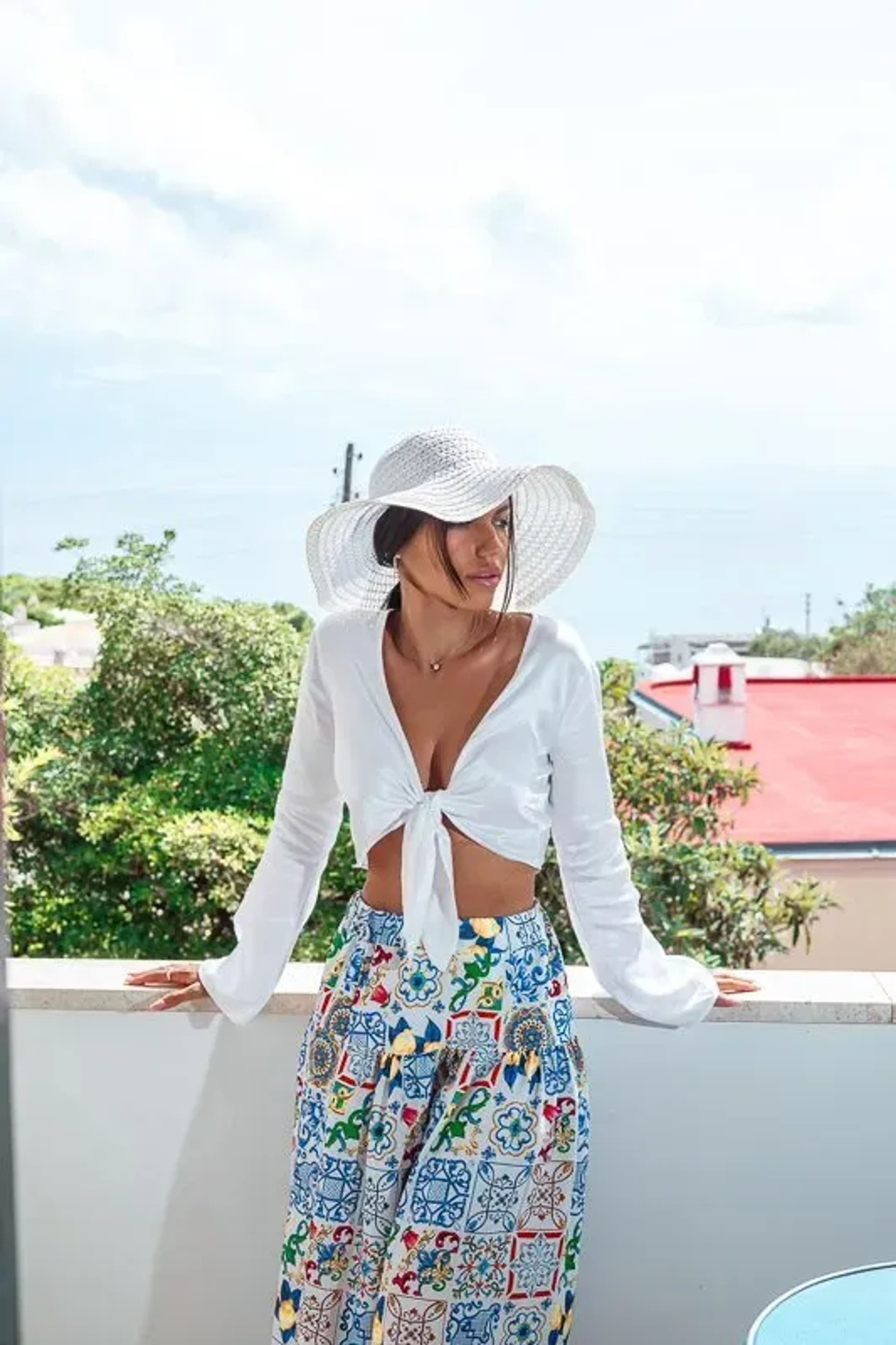 Guest on terrace - Villa Sarah Capri